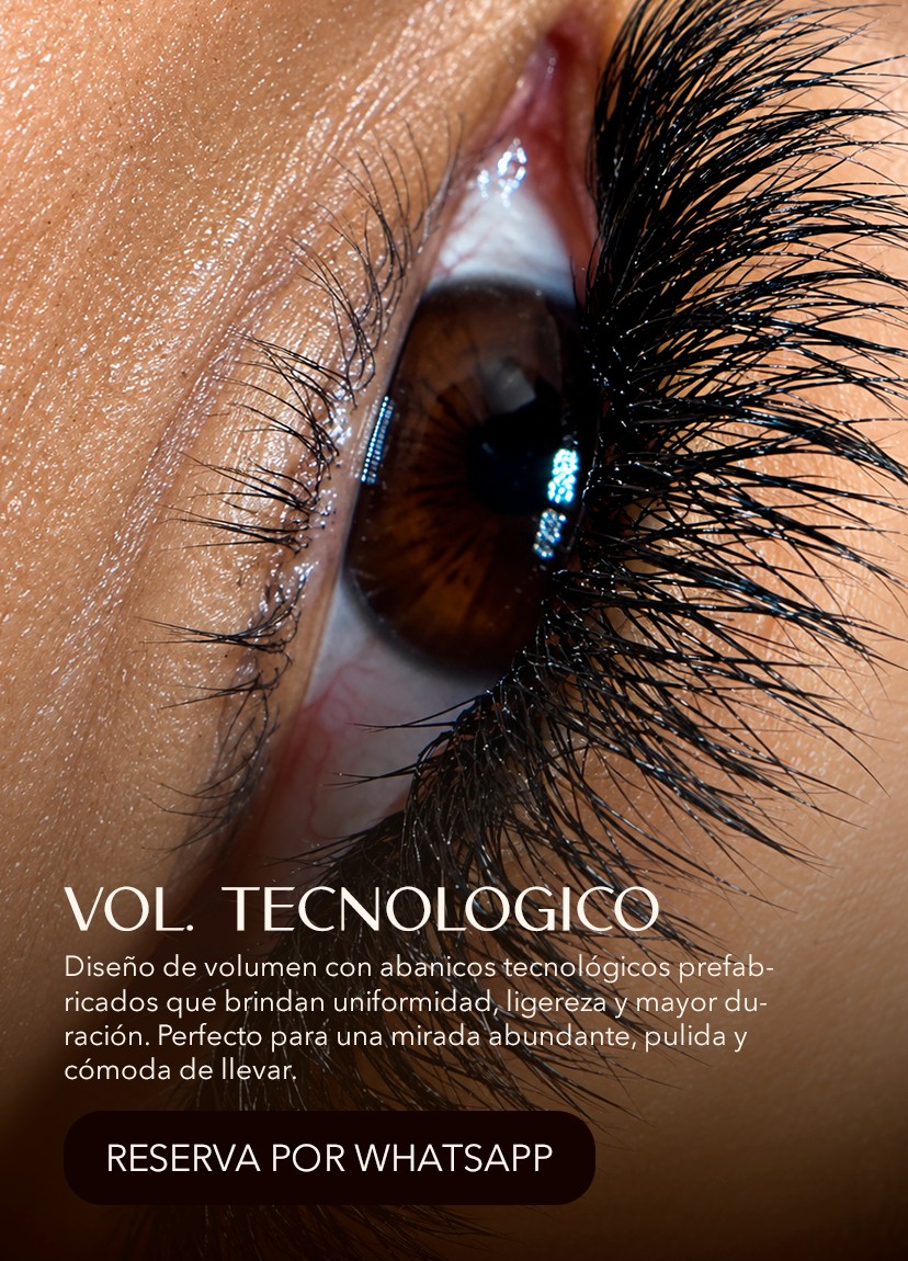 Volumen Tecnológico: descripción del diseño y botón para reservar por WhatsApp